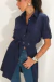 CHEMISE LINHO ABERTURA LATERAL