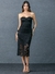 VESTIDO MIDI DE RENDA