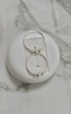 Argollitas Plata925