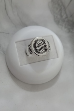 Anillo Rosario Central Plata925