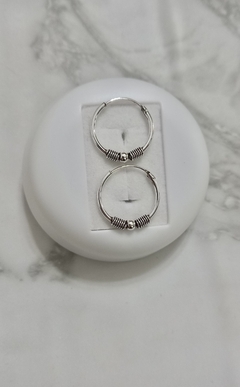 Argollitas Plata925