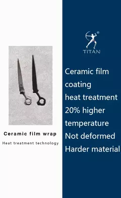 Tesoura de cabelo TITAN tesoura de barbeiro tesoura de corte profissional 7 pole - Barberada - de barbeiro para barbeiro
