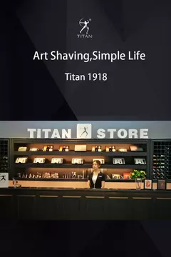 Tesoura de cabelo TITAN tesoura de barbeiro tesoura de corte profissional 7 pole na internet