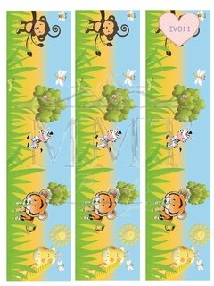 Diseño Lateral Animales de la Selva