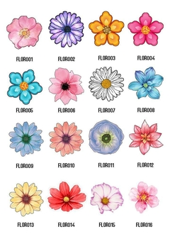 Flores en papel de arroz en internet