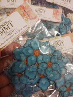 Flores en papel de arroz en internet