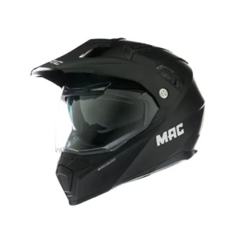 Casco MAC Mx 060 Quest Solid Negro / Mate (M)