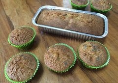 Bolo 100% Integral de Pêra com chia - comprar online