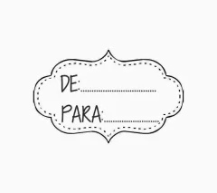 Sellos "de, para" - comprar online