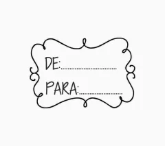 Sellos "de, para" - comprar online