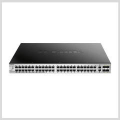 Switch D-Link PoE Gigabit Gerenciável de 54 Portas DGS-3130-54PS - comprar online