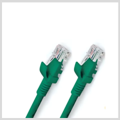 Cabo de rede Patch Cord CAT6 verde 1,5 metros - produto certificado com ISO 9001- RoHS - CE -UL - comprar online