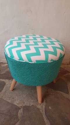 Puff Retro Vintage - Banqueta Americana en internet