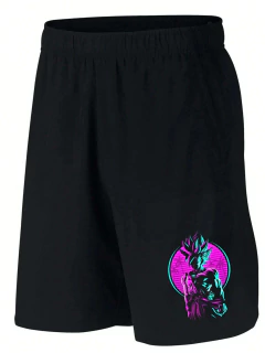 Shorts Curta de Treinamento em Tecido Dryfit - Goku - FeraxOficial