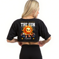 Cropped Oversized The Sun - FeraxOficial