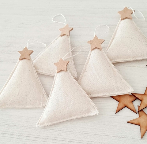 SET ADORNOS ARBOLITOS X5