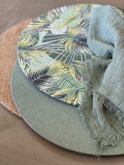 PLATO DE SITIO PRACTICO PALMERA