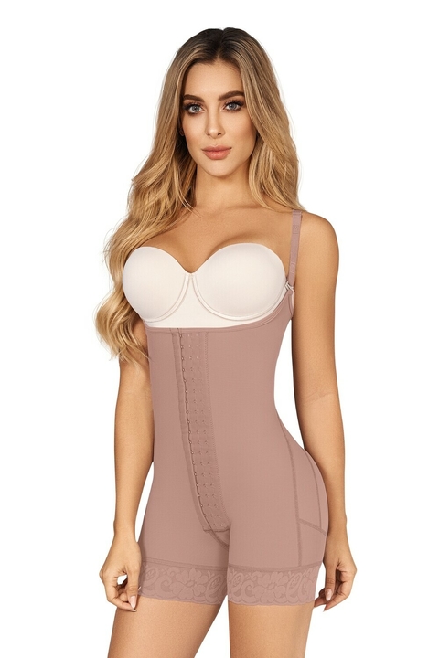 Faja Abdominoplastia con Broches Media Pierna Busto libre Ref. 1013 - comprar en línea