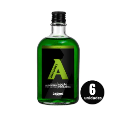 Kit 6 Un Loção Pós Barba Lemon 240Ml - Alfa Look'S na internet