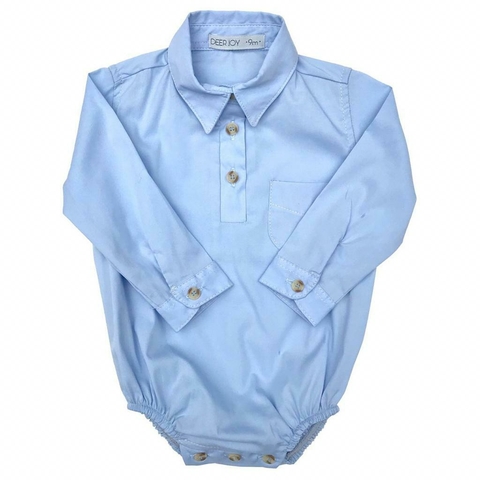 Camisa body SIMON celeste - comprar online