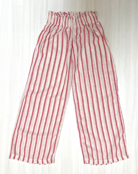 Palazzo PURA rayado rosa