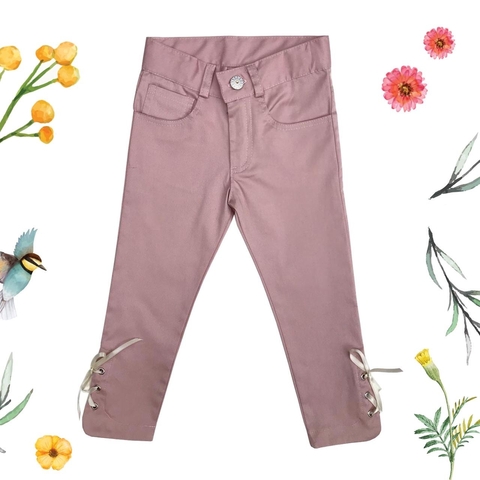 Pantalón ORIANA rosa spandex - comprar online