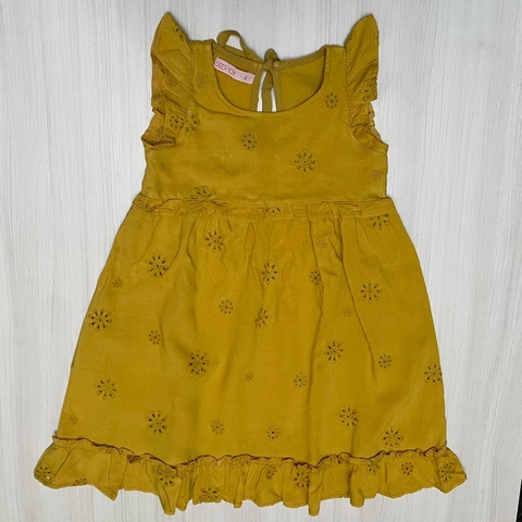 Vestido ROCIO mostaza