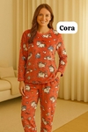 CONJUNTO PIJAM ESTAMPADO PLUSH LUNA - comprar online