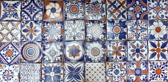 AZULEJOS ARTESANALES ESTILO COLONIAL - Bachas y Revestimientos de Moka Moss