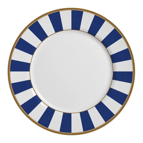 Plato Principal Blue Stripe - comprar online