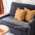 Sofa Margarita 140 cm - Tapizado Roma Negro en internet