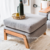 Sofa Margarita 180 + Puff Patas Boomerang - comprar online