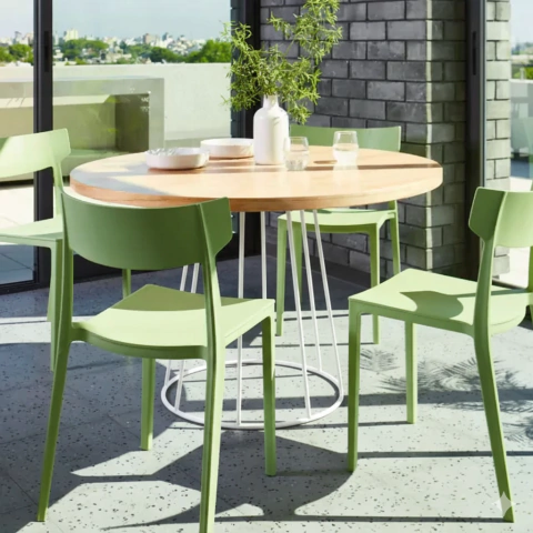 Mesa Jovi Blanca 120cm diam - comprar online