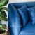 Sofá Curvy 195 x 95 cm + Puff - Pana Asia Blue - tienda online