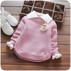 Blusa de lã para bebê
