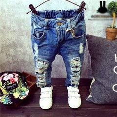Calça Jeans Rasgada