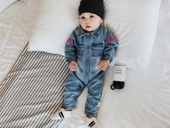 Macacão Baby Jeans - comprar online