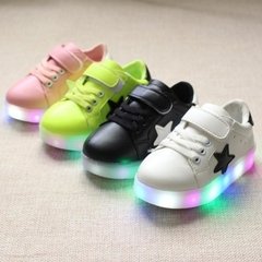 Tênis Estrela de Led