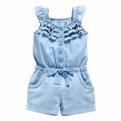Macacão Jeans Delicado