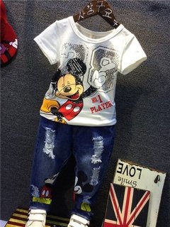 Conjunto Mickey Jeans