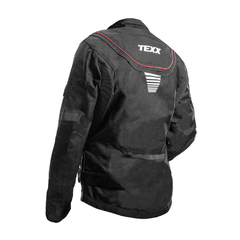 Jaqueta TEXX New Strike V 2 feminina preta e vermelha - comprar online