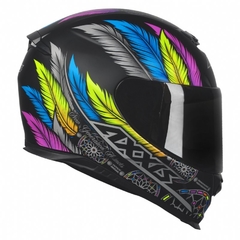 CAPACETE AXXIS EAGLE DREAMS MATT BLACK GREY na internet
