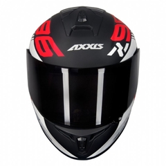 AXXIS DRAKEN Z96 MATT BLACK RED na internet