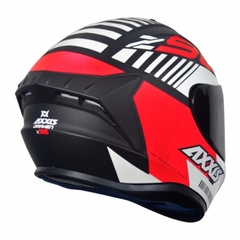 Imagem do AXXIS DRAKEN Z96 MATT BLACK RED
