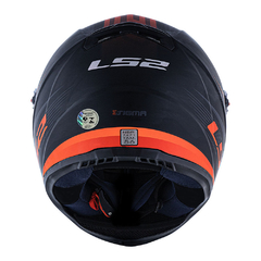 CAPACETE LS2 FF 358 CLASSIC SIGMA LARANJA - comprar online