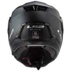 CAPACETE LS2 SCOPE MONOCOLOR PRETO FOSCO - loja online