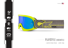 Óculos Gia Mx Playstyle infantil