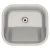 Tanque de Encaixe Tramontina Hera Compact 19 em Aço Inox Escovado 40x35 cm