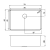 Cuba Quadrum 70x40x20cm - Tramontina - loja online