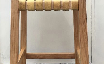Taburete - Banqueta sin respaldo en madera Paraíso -Efvo / transf. bancaria $=SEÑA CON EL 40% y el resto se abona una vez listas-